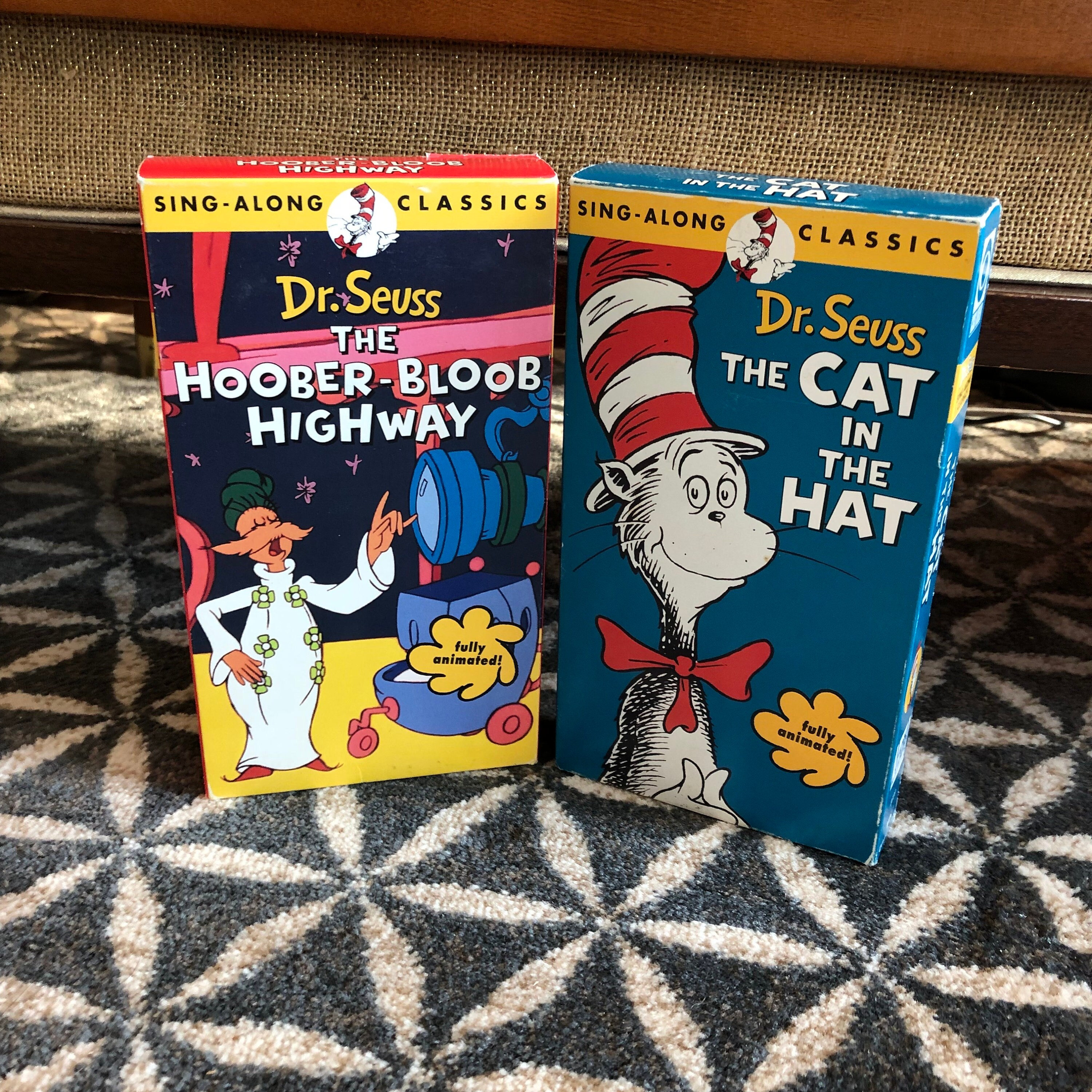 Vintage 80's Dr. Seuss Animated VHS Movies - the Hoober