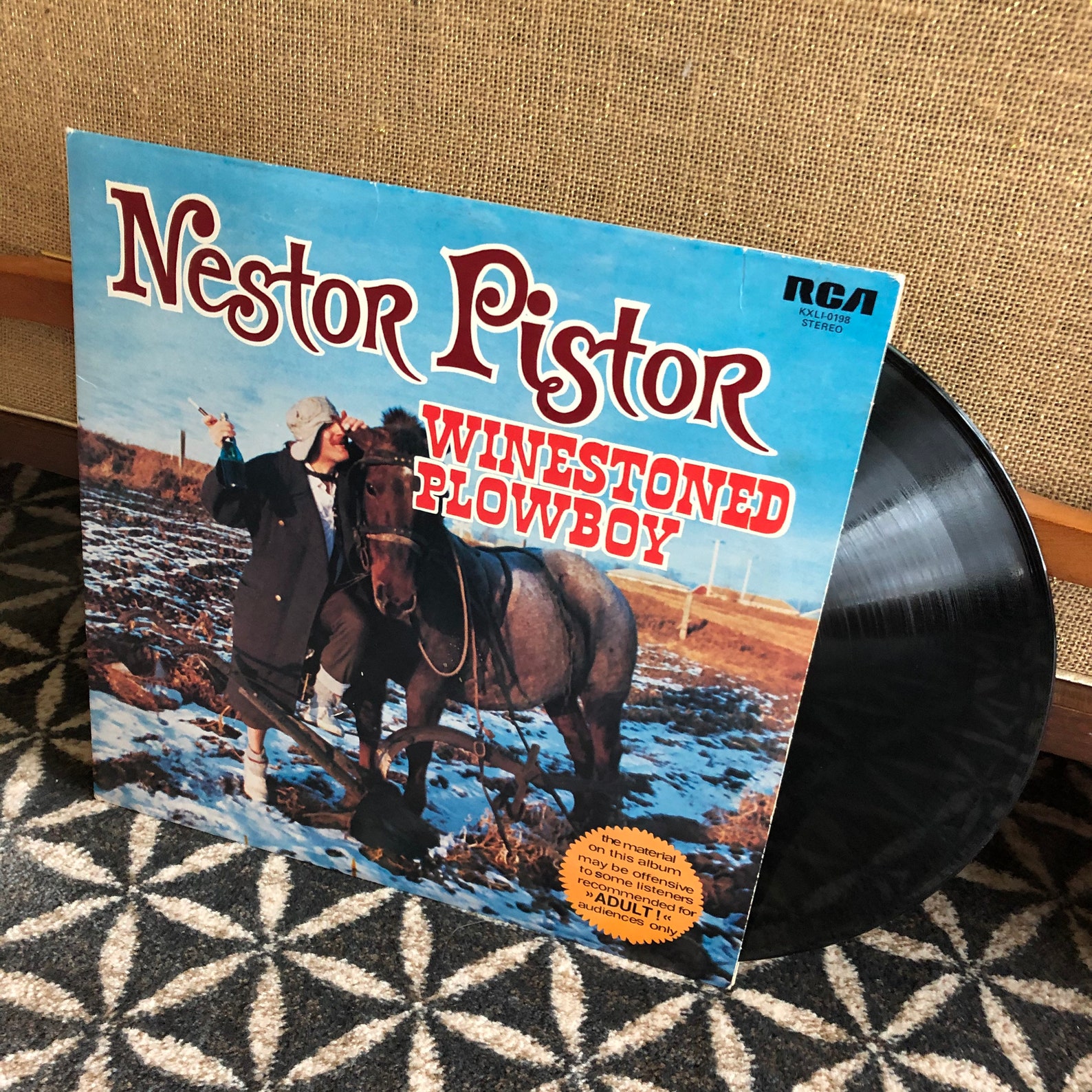 Vintage 70's Nestor Pistor winestoned Plowboy Etsy