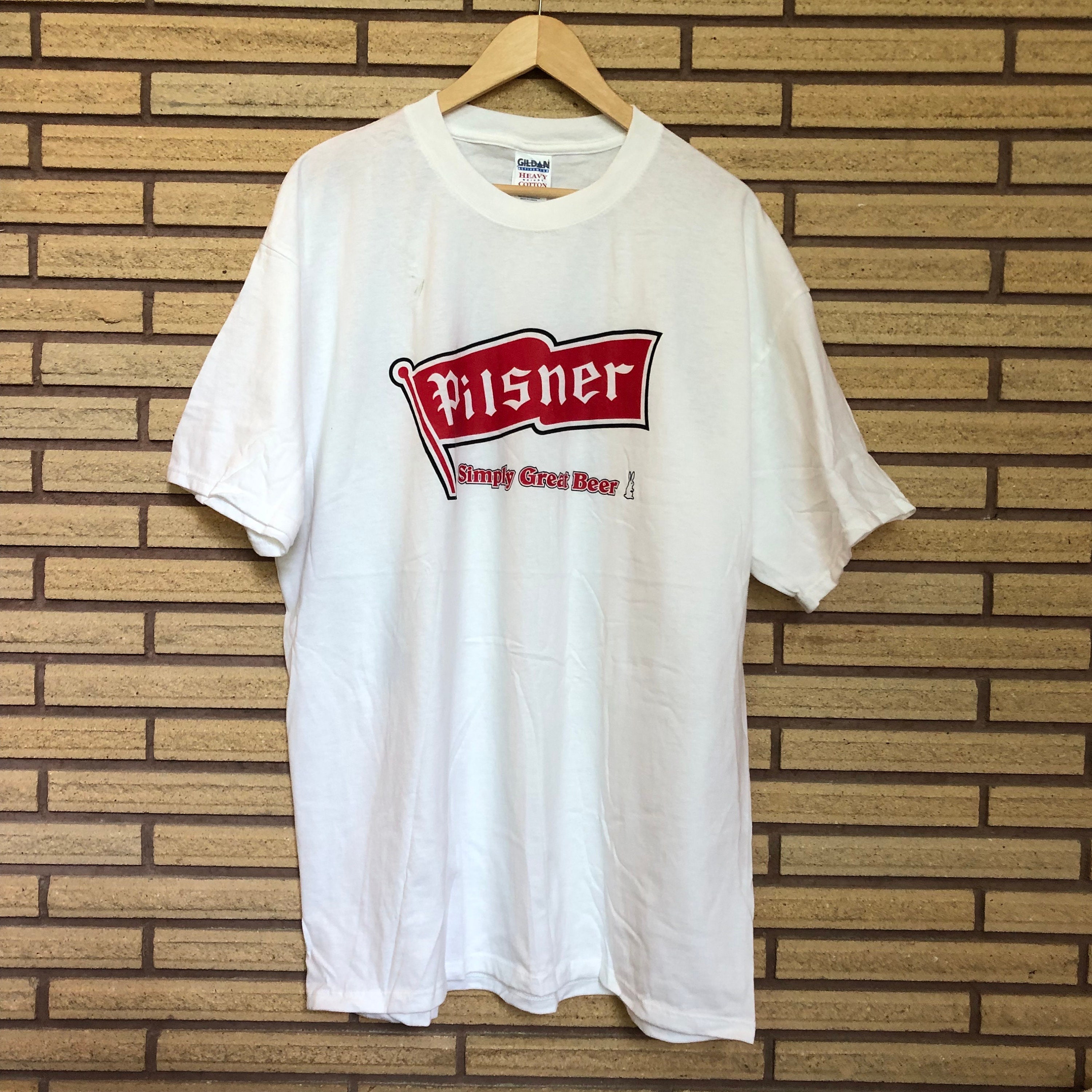 Vintage 90's Pilsner Beer T-shirt - NEW - XL - Chest 48 - 90's Graphic Tee  - 90's Beer Advertising - Canada -pilsner T-shirt - 90's Tee - Etsy UK