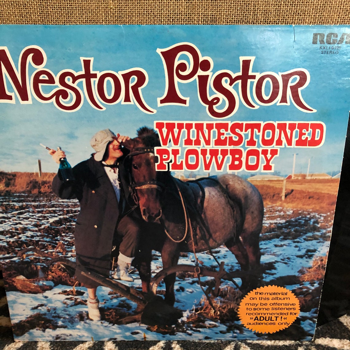 Vintage 70's Nestor Pistor winestoned Plowboy Etsy