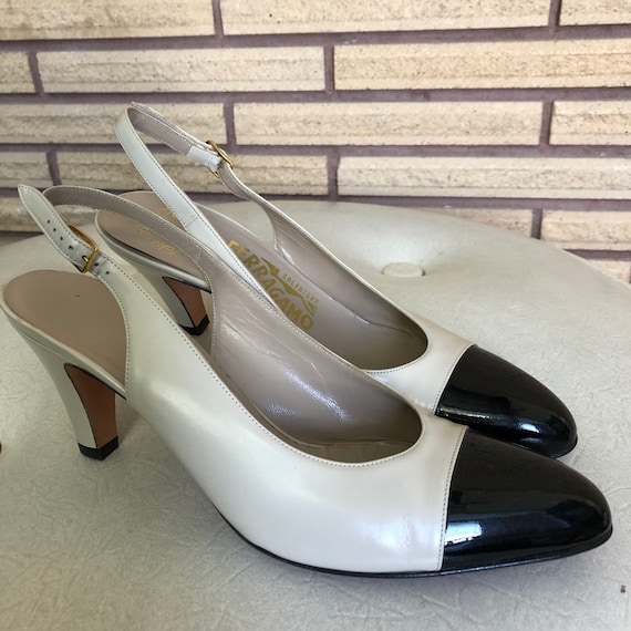 Vintage 70's Women's Slingback Heels - Women's Sho