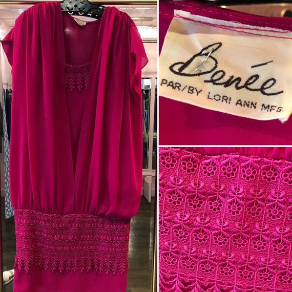 Hot pink fuschia clearance dress
