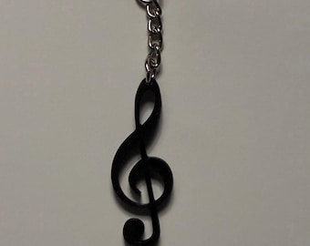 Treble Clef keychain | Music keychain | Music gift | Music lover gift