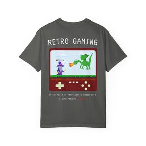 Retro Gaming T-Shirt, Vintage Gamer Tee, Nostalgic Clothing, Gift for Gamers, Retro Video Game Apparel, Cool Casual Wear