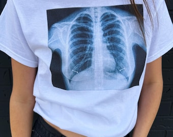 Chest Piercing Shirt Xray Series