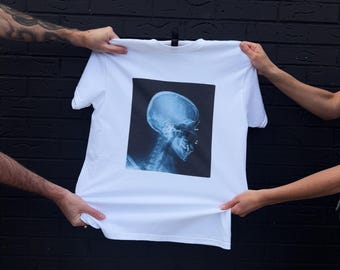 Facial Piercing Shirt Xray Series