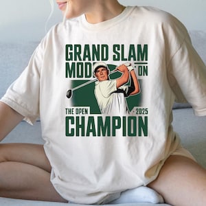 Scottie Scheffler Championship Graphic, Cotton S-2XL Size