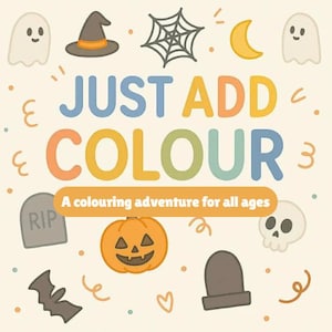 Halloween Colouring Book Printable | 30 Pages for Kids & Adults | A4 + US Letter | Digital Download | Spooky Fun Art Activity