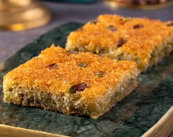 Handmade Tel Kataifi with Pistachio – Crispy Turkish Shredded Kataifi Dessert | Gourmet Gift | Freshly Made in Istanbul