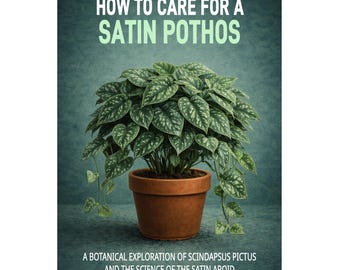 Cómo cuidar un poto satinado. Una exploración botánica del Scindapsus pictus y la ciencia del aroide satinado.