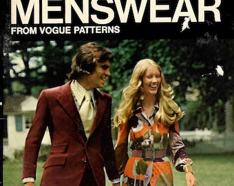 Vogue Booklet: Everything About Sewing Menswear 1972 Tailoring Instructional Manual
