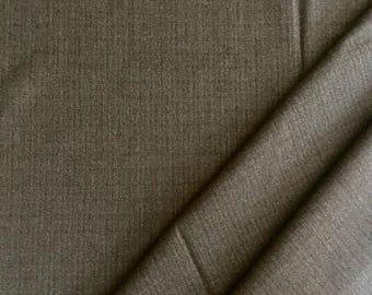 2+ Yards Drapey Dark Chocolate Wool Fabric Yardage 61 x 82 in