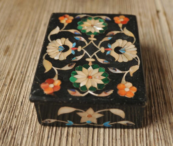 最終SALE☆ラス1即納【Anthro】Marble Inlay Jewelry Box Inlay-Marble-Jewelry-Box-