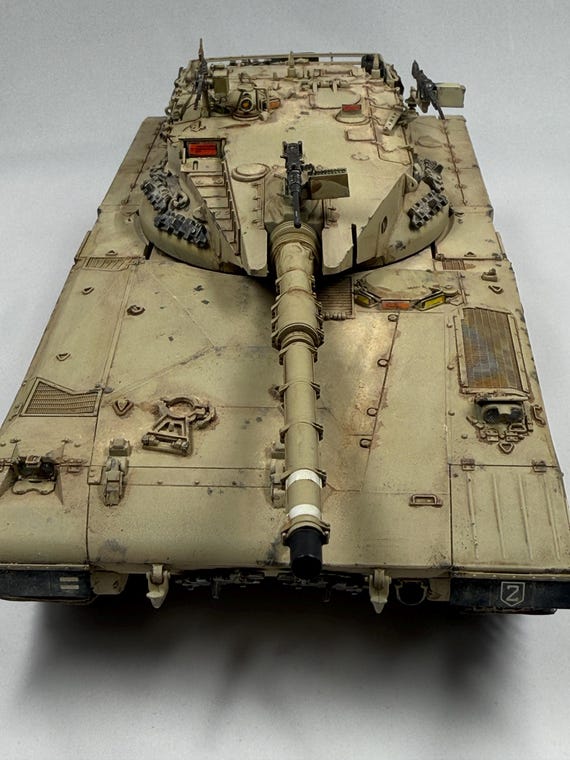 1:35 Merkava Mk1 Plastic Model Kit - Etsy Israel