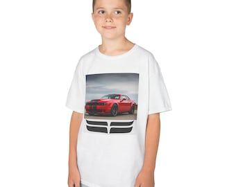 Racing Car Kids Tee, Cool Tee for Young Car Enthusiasts, Birthday Gift for Boys, Casual Wear for Kids, Automotive Inspired Apparel