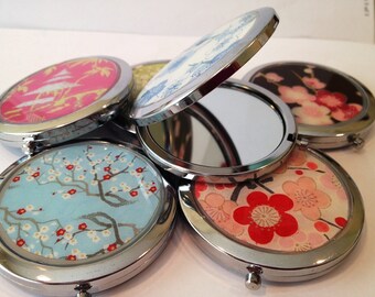Compact Mirrors for the BRIDAL PARTY. Custom made to order