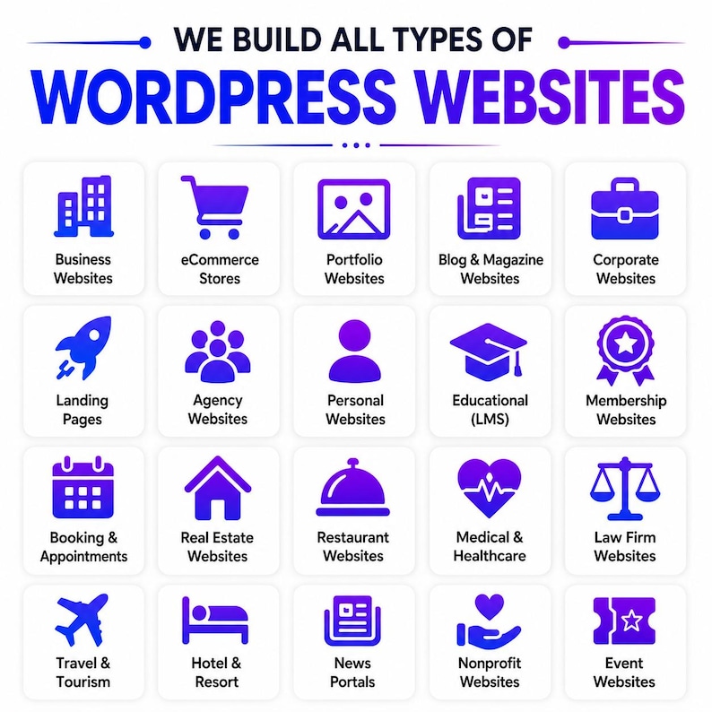 WordPress webbdesign | WordPress webbutvecklare | Företagswebbdesign | SEO-vänlig responsiv webbplats | Elementor-expert bild 4