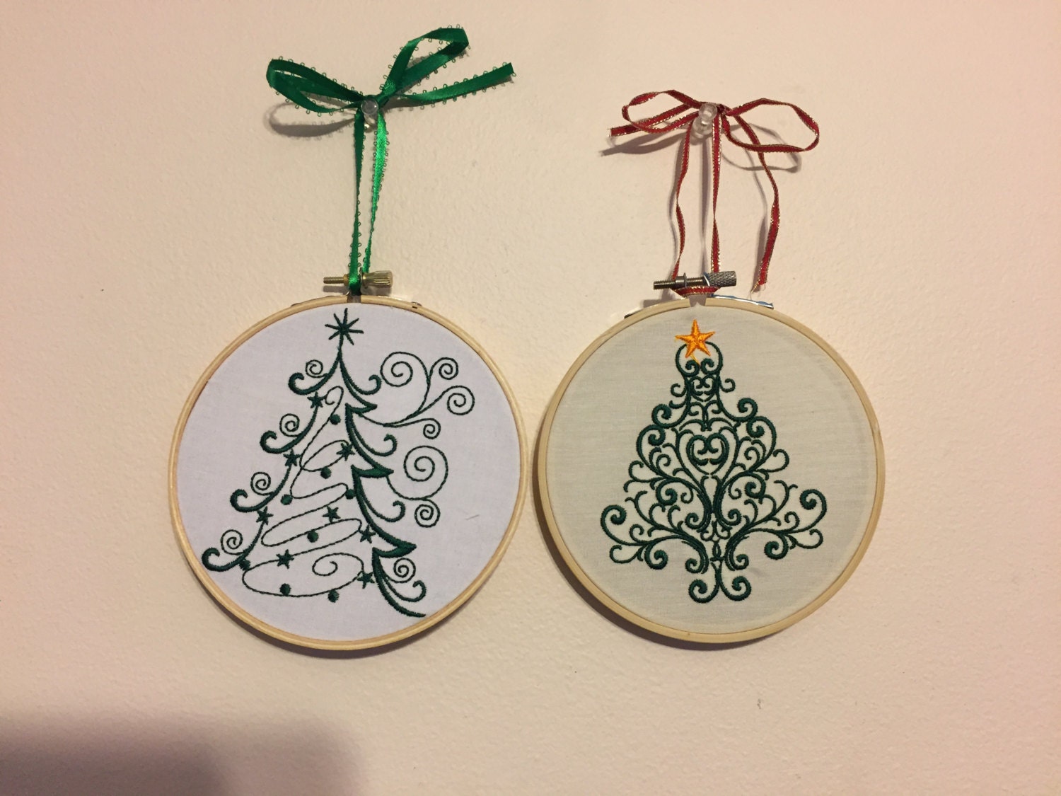 Christmas embroideries in 5 hoop.Hostess gift teacher Etsy