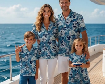 Chemise tropicale hawaïenne Disney, chemise hawaïenne Mickey Mouse, chemise Hawaï Disney Beach, chemise d'été Mickey, chemise voyage Disneyland 2026