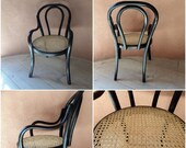 Antique Austrian FISCHEL bentwood Child Chair 1910s