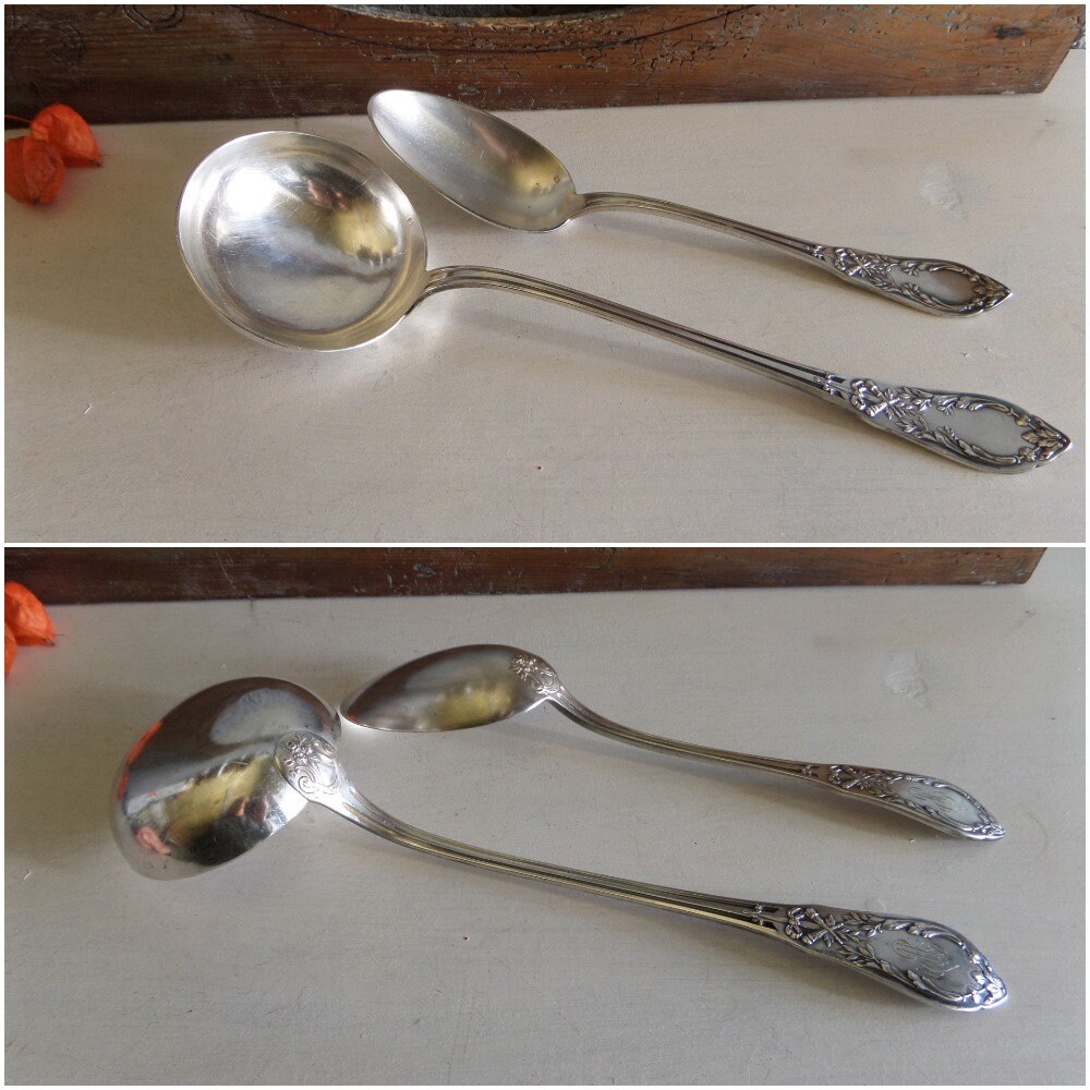 Antique Français Plaqué
