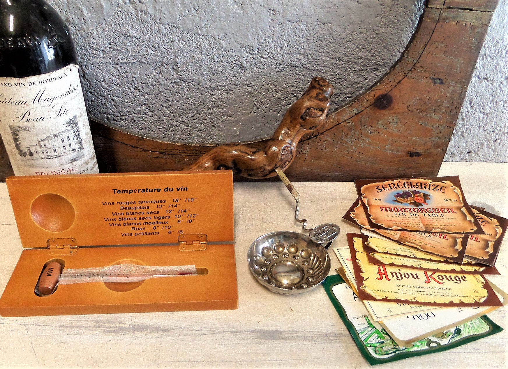 Français Bar Wine Expert.