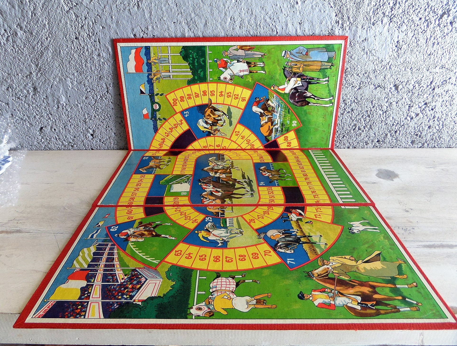 19th Century French Board Game. Etsy
