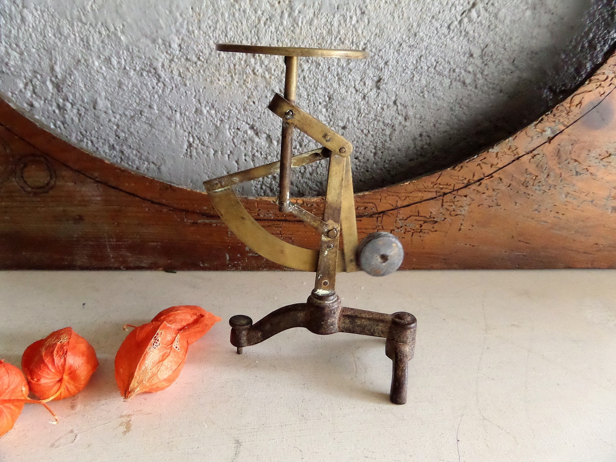 Balance en Laiton Antique Pesage de Lettres