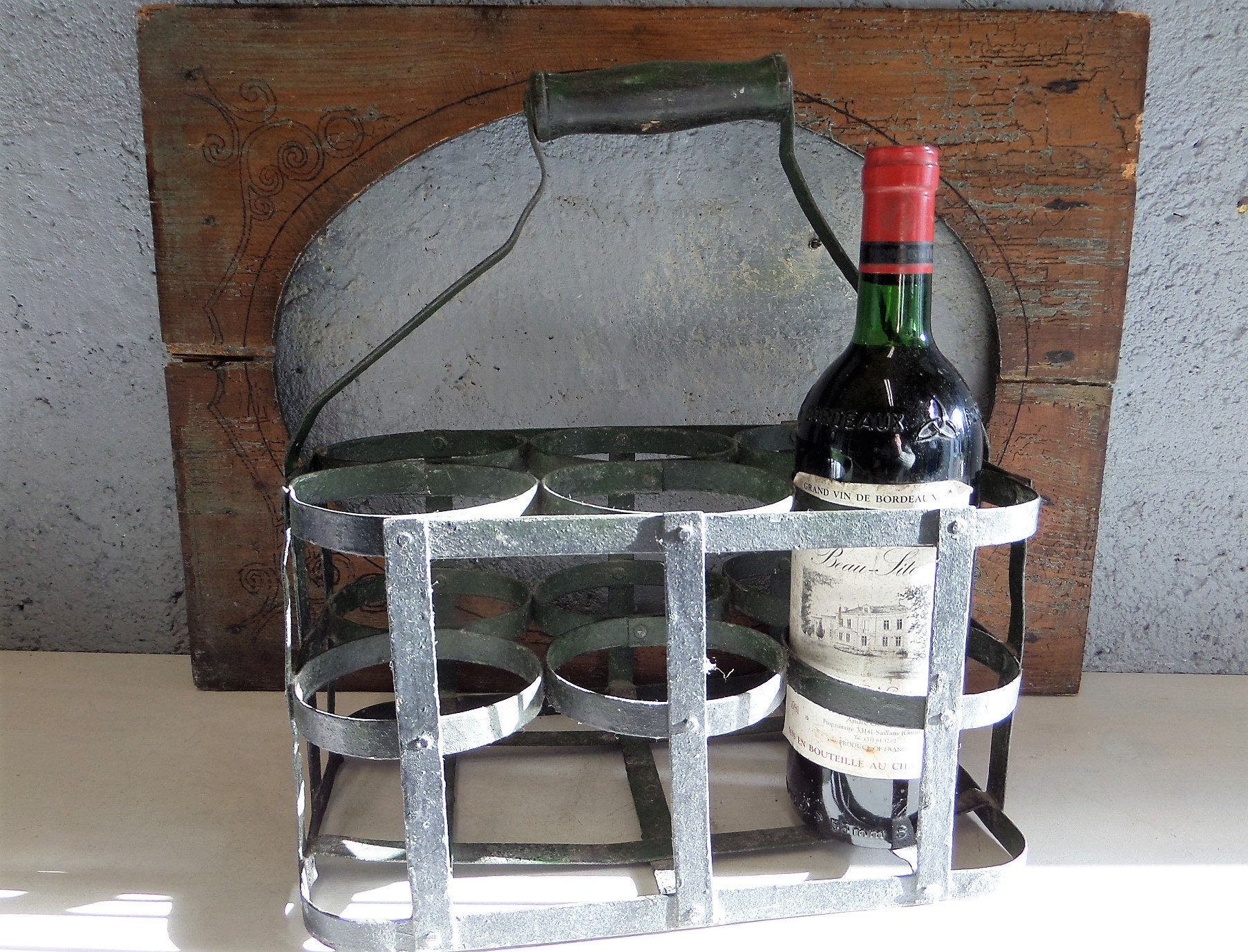 Wine Bottle Dryer Wall Rack