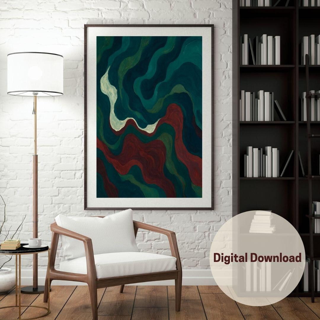 Printable Wall Art Set | Modern Minimalist Digital Download Abstract ...