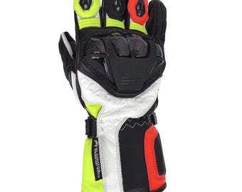 Vollfinger-Motorradhandschuhe Für Damen & Herren: Touchscreen-tauglich, Atmungsaktiv, Mit Kevlar-Verstärkung & Knöchelschutz