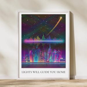 Lights Will Guide You Home | Digital Print Poster