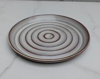 White Soap Dish, Handmade Ceramic Soap Holder, Dishwasher Safe