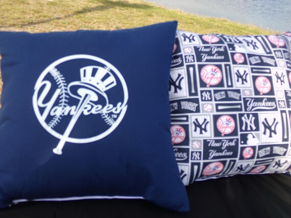New York Yankees Mlb Pillows Etsy
