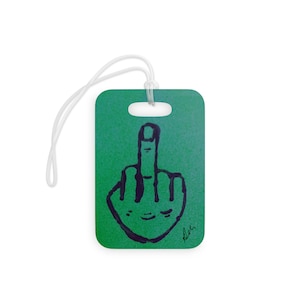 Sassy Luggage Tags - Bold Travel Accessories, Fun Gift for Travelers, Unique Airline Tag, Bag Identifier, Quirky Baggage Tags