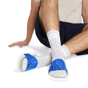 Stylish Men&#39;s Removable-Strap Sandals, Casual Footwear, Trendy Summer Slides, Vacation Shoes, Beach Ready, Comfortable Indoor/Outdoor [...]