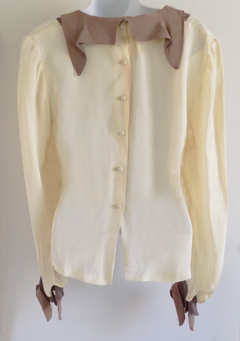 1930s Sailor Style Woman's Blouse by Jane Compton / - Etsy