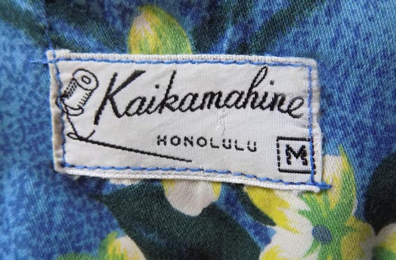 1950s cotton Hawaiian shirt / M / Kaikamahine . b… - image 2