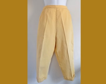 1960s COKESBURY Pedal Pushers / Muschelbagger / Caprihose / Segeltuch / Tasche / einige Reparaturen / Rockabilly / Atomic / MCM