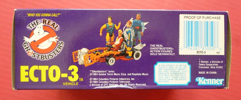 1984 ghostbusters toy car