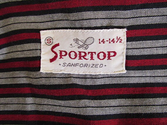 1950s MINT Gene Vincent SPORTOP short-sleeved shi… - image 3