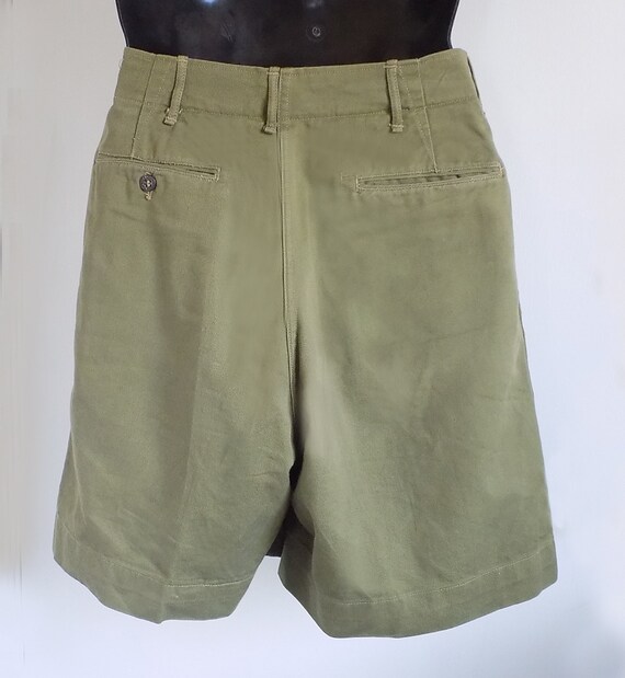 1940s50s Vintage Boy Scout Shorts / original metal b… Gem