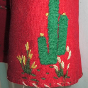 1930's Monterrey Mexican Jacket with appliques image 2