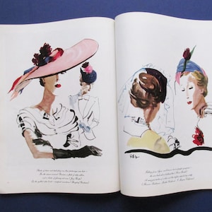 1937 Vintage Vogue Magazine / Vanity Fair / Horst / Cecil Beaton / fashion / design / photography /