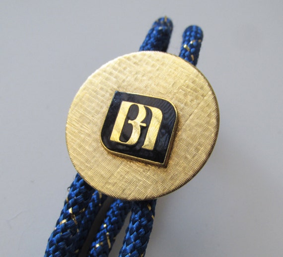 1950s-60s Advertising Bank of America Bolo Tie - … - image 2