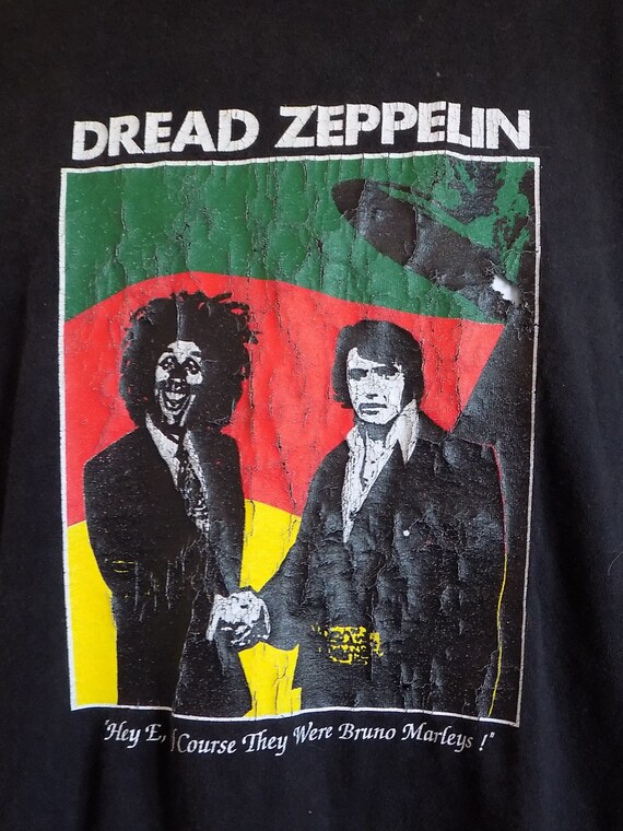 Rare Black 1997 Tour Shirt for Dread Zeppelin, Pop Tart Tour Rare Black 1997 Tour Shirt for Dread Zeppelin, Pop Tart Tour