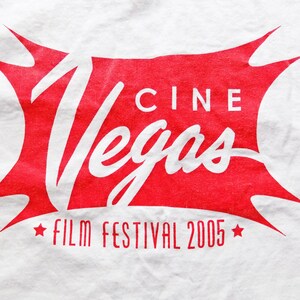 RARE 2005 Never worn 2XL CINE VEGAS  T-Shirt / Deadstock / unused / extra large / Film buff / Film Noir / Movie fan / Cinema