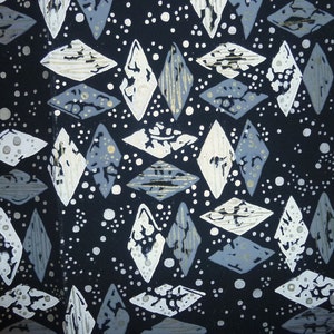 1950&#39;s Harlequin Pattered Silkscreened paper, wrapping paper / Atomic / MCM /