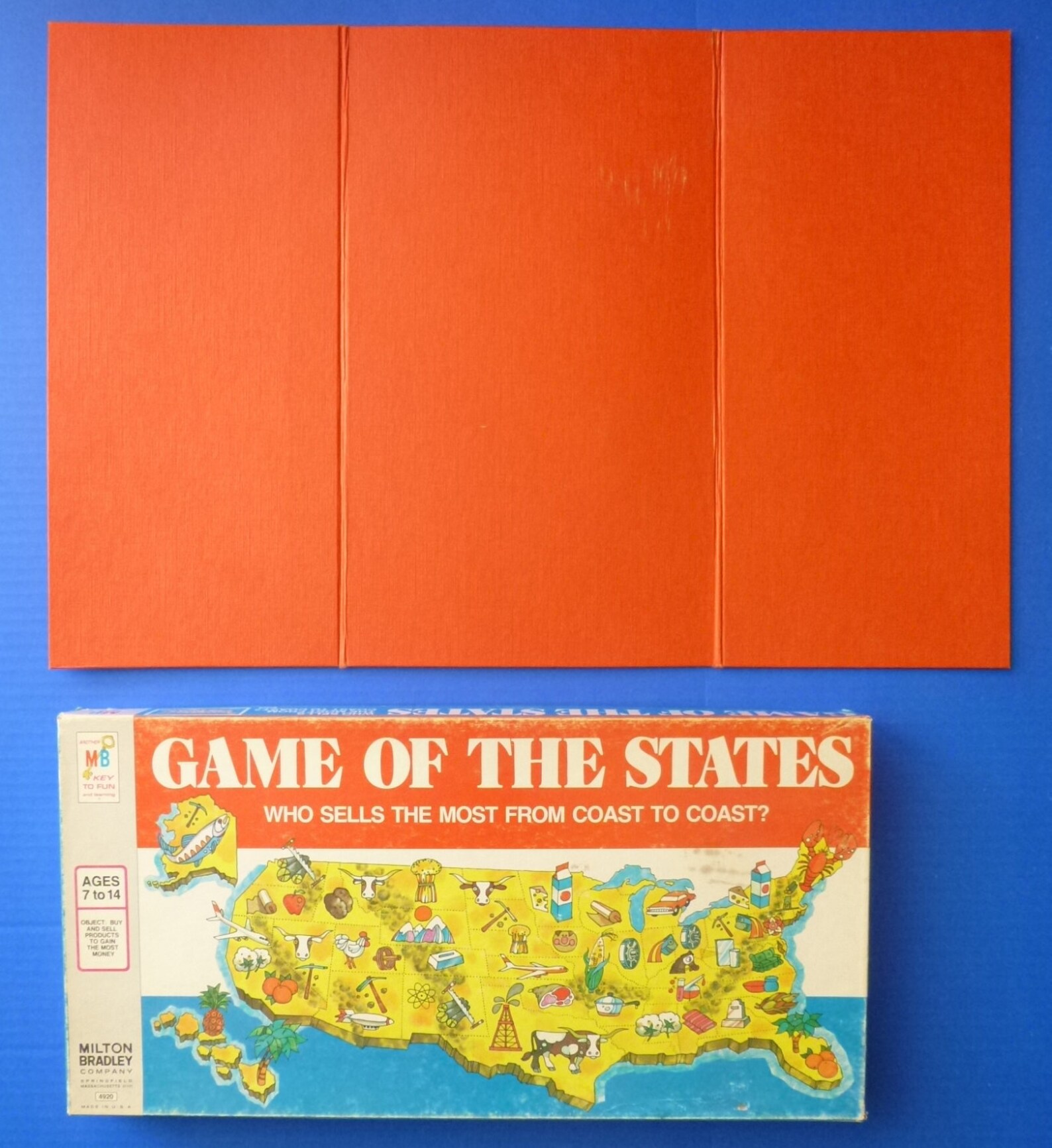 Game of the States Board Game Etsy