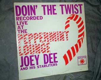 REDUCED Vintage Vinyl Chubby Checkers Album, live recording. original